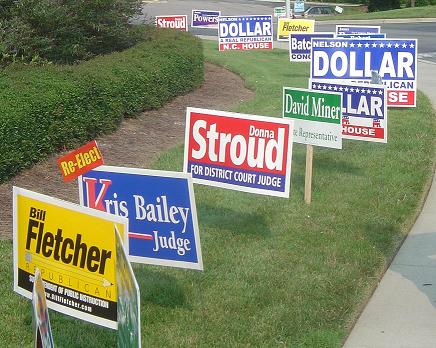 Lawn and yard signs